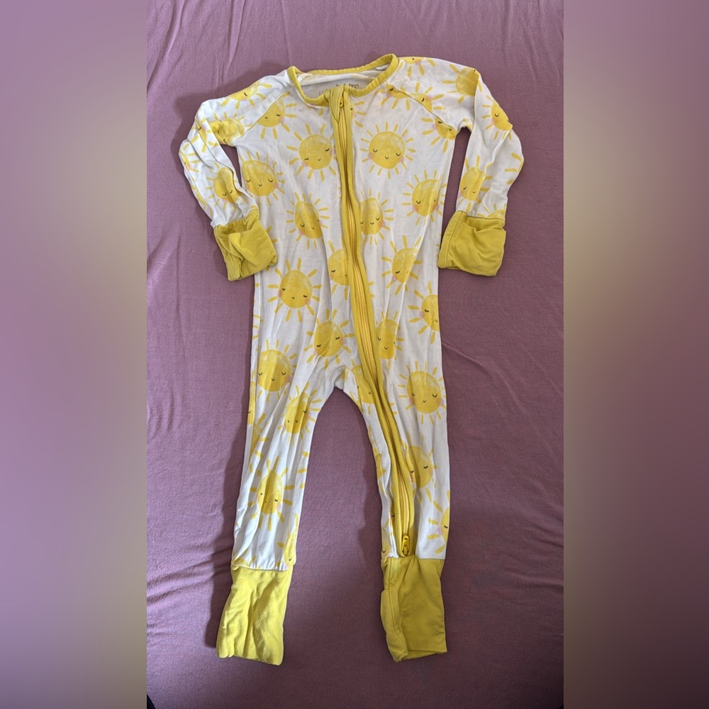 Sunshine Yellow Kids One Piece